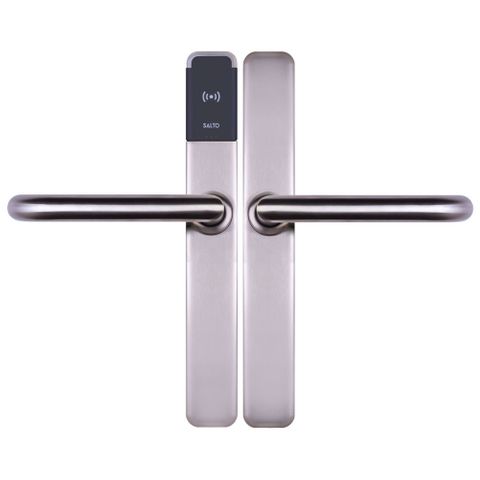 SALTO XS4 ONE EURO ESCUTCHEON , HSE WITH Z HANDLES, OUTDOOR