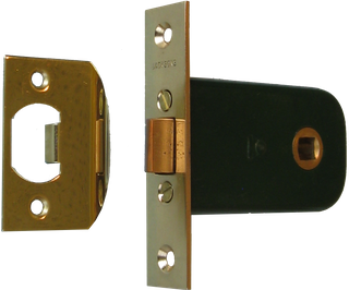 JACKSONS LATCH 60MM BACKSET BRASS