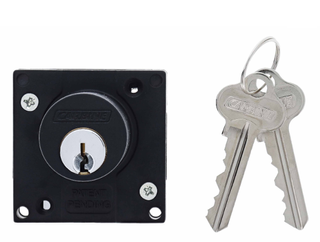 CARBINE CCL CUPBOARD LOCK , BOLT OR LATCH, KEYED TO DIFFER