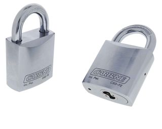 CARBINE C60 STEEL PADLOCK, 11MM X 27MM MOLY SHACKLE