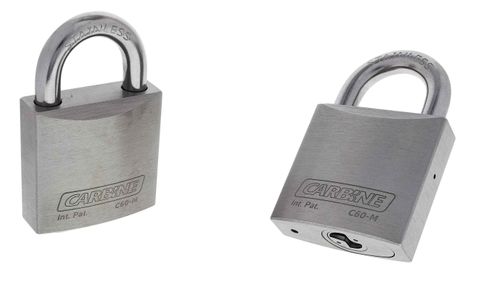 CARBINE C60 STAINLESS STEEL MARINE PADLOCK, 11MM X 27MM SS