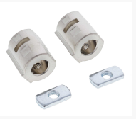 CARBINE ACROBAT GLASS DOOR PATCH FITTING KIT, NO PATCH