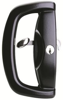 BLAXLAND DOUBLE CYLINDER SLIM OUTER PULL UNI STRIKE BLACK