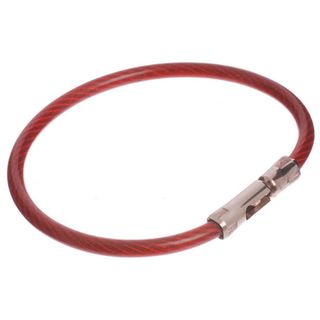LUCKY LINE FLEX-O-LOCK CABLE RING 127MM NYLON COATED RED