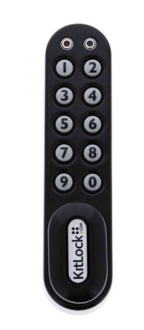CODELOCKS KL1000 SERIES DIGITAL LOCK, VERTICAL , BLACK