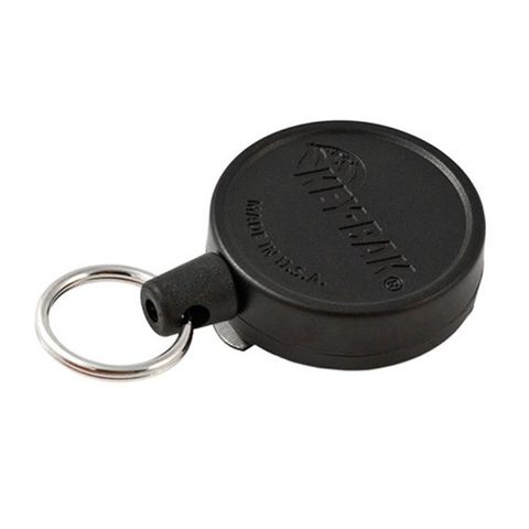 KEY-BAK SELF RETRACT REEL MID BLK SWIVEL CLIP POLY CORD 36"