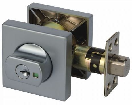 PARADIGM DEADBOLT SQUARE ROSE UNIVERSAL