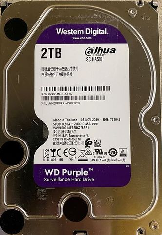 4TB SURVEILLANCE HARD DRIVE