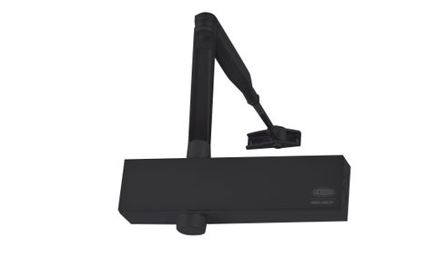 7724 SERIES SIZE 2-4 CLOSER ADJUSTABLE BACKCHECK  BLACK DP