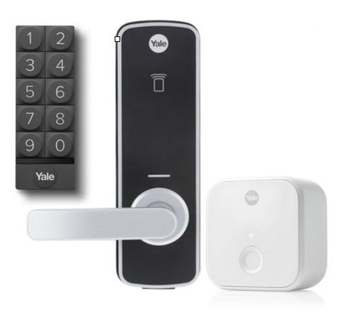 YALE UNITY ENTRANCE LOCK WITH BRIDE & KE