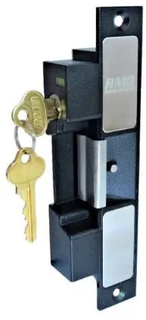 MORTICE STRIKE FAIL SAFE / 12V / WITH KEY OVERRIDE