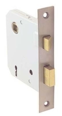 LENLOK1309 MORTICE LOCK 60MM BACKSET RANDOM KEYED A-H KEY DP