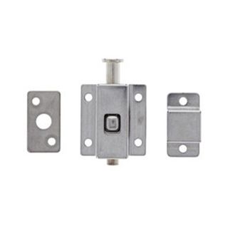 LENLOK SPRING PUSH BOLT, STEEL INCLUDING STRIKE AND BOX