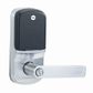 YALE ASSURE LEVER KEYED SMART DEADLATCH SATIN CHROME