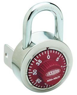 141 SERIES PADLOCK 50MM COMBINATION RC W/ CODE CHART