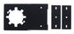 CARBINE CLB-1-SD-PYPN-KIT PY AND PN LOCKBOX, 127MM BACKSET,