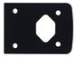 CARBINE ALPHA BODY PACKING PLATE 6MM, SS, MATTE BLACK