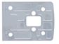 CARBINE ALPHA BODY PACKING PLATE 3MM, SATIN CHROME