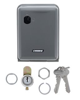 CARBINE KEY SAFE CKB-W-LBXKD-XL, WITH LBXCM1-SSKD CAM LOCK