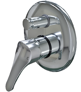 Ridge Wall Diverter Mixer