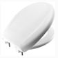 Heavy Duty White Toilet Seat