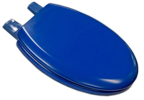 Moulded Toilet Seat Blue