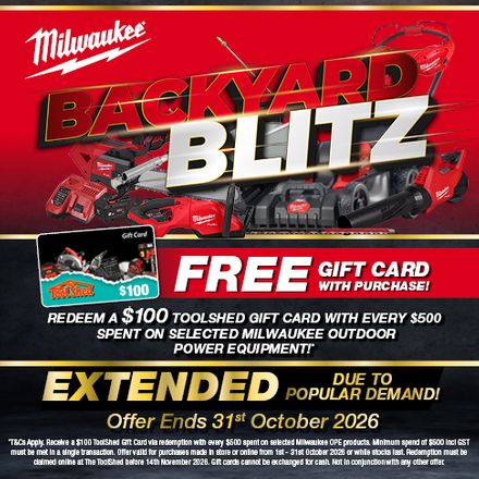 Mil BACKYARD BLITZ OPE EXTENDED until 31 Oct 2026