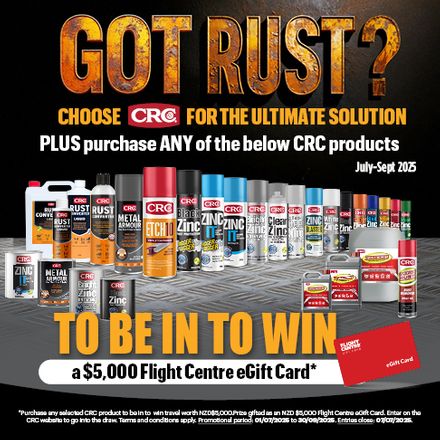 CRC Got Rust Flight Centre Competition July-Sept 2025