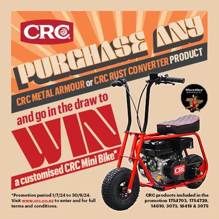 CRC Hustler Mini Bike Comp July - September 2024