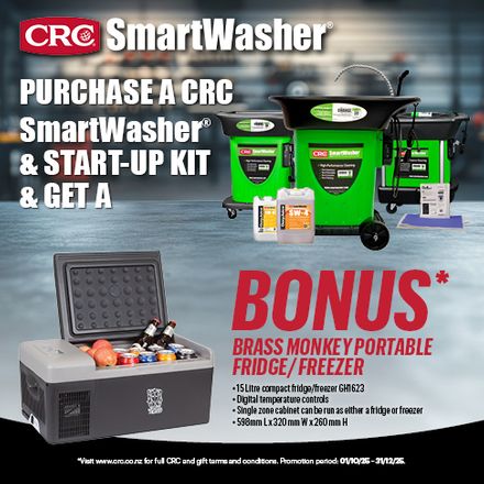 CRC SmartWasher Bonus Fridge Freezer Oct-Dec 2025