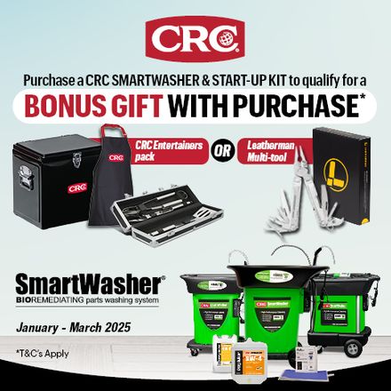 CRC SmartWasher and Start-up Kit Pick Your Redemption Jan-Mar 2025