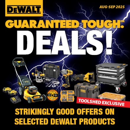 DEWALT Guaranteed Tough Deals Aug-Sept 2025