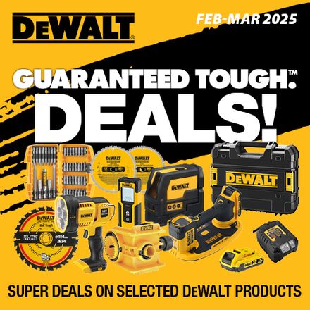 DEWALT Guaranteed Tough Deals Feb-Mar 2025