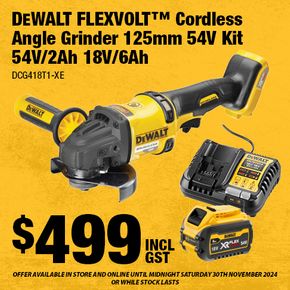 DEWALT 100 years Angle Grinder Kit