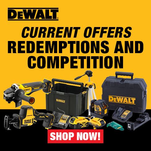 DEWALT Redemptions and Competition