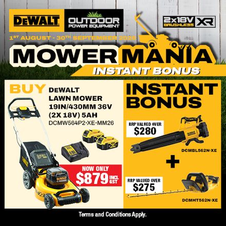 DEWALT Mower Mania DCMW564P2-XE-MM26 Sept 2026