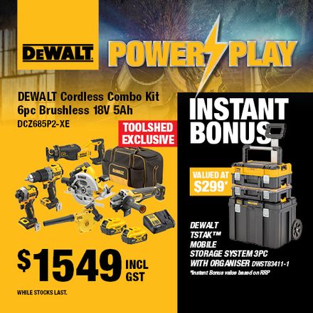 DeWalt Power Play with Instant Bonus
