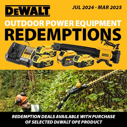 DeWalt OPE Redemption July 2024 - Mar 2025