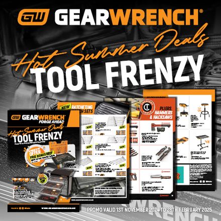 GEARWRENCH Q4 Hot Summer Deals Tool Frenzy Flyer Nov 24 - Feb 25