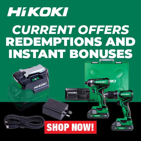 HiKOKI Instant Bonus and Redemption Offers