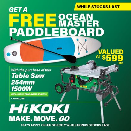 HiKOKI C10RJ Table Saw Offer 1 Sept - 30 Nov 2026