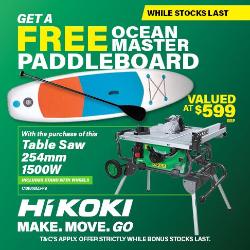 HiKOKI C10RJ Table Saw Offer 1 Sept - 30 Nov 26