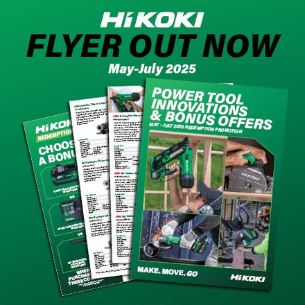 HiKOKI Flyer May-July 2025