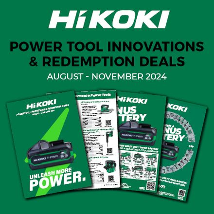 HiKOKI Q3 Redemptions Flyer Aug-Nov 2024