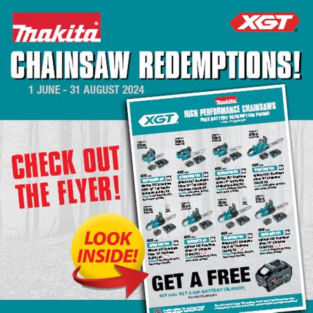 Makita Chainsaw Redemptions