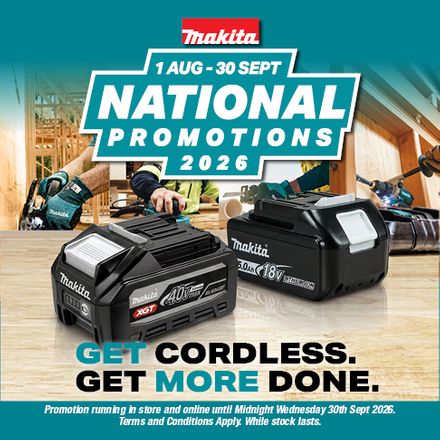 Makita National Redemptions Aug-Sep 2026