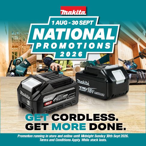 Makita National Redemptions Aug-Sep 2026