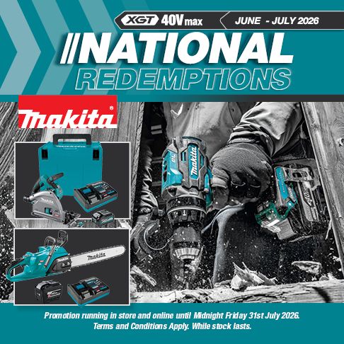 Makita National Redemptions June - Jul 2026