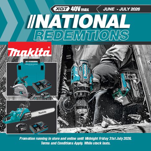 Makita National Redemptions June - Jul 2026