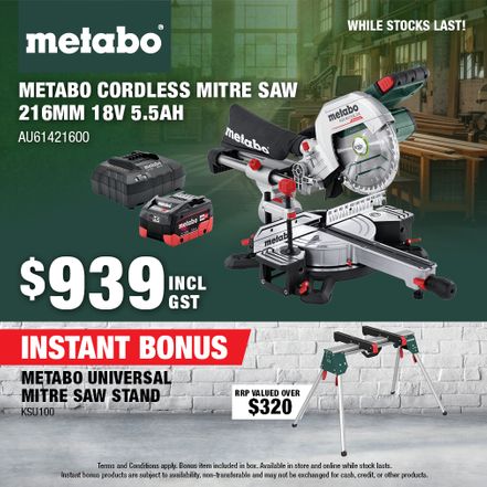 Metabo Mitre Saw Bonus Stand (KSU100)